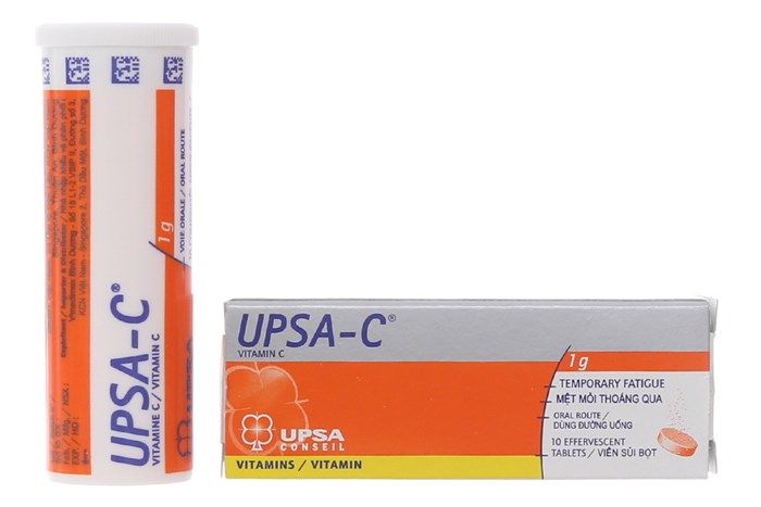 Hình ảnh thực tế UPSA-C - Viên sủi Vitamin C 1000mg