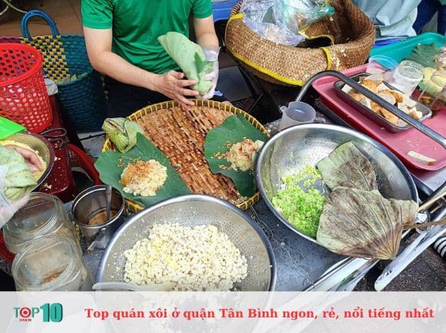 Xôi Lá Sen - Nét thanh tao giữa phố phường