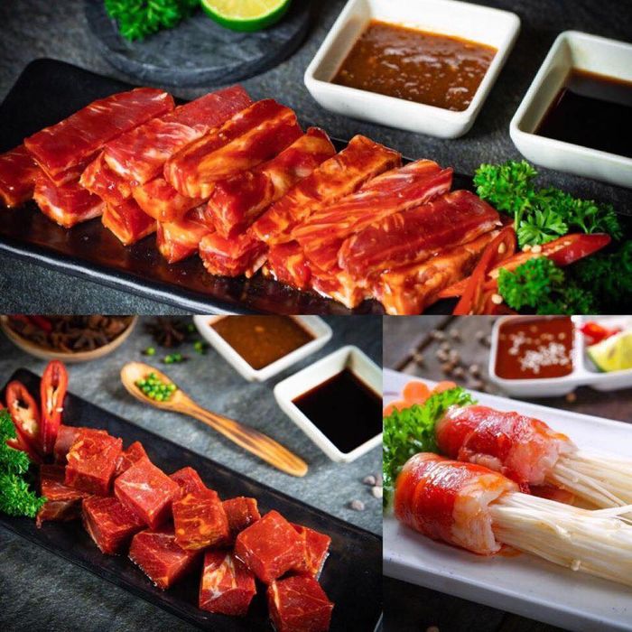 Không gian hiện đại và quầy buffet hấp dẫn tại Gri & Gri (Ảnh 1)
