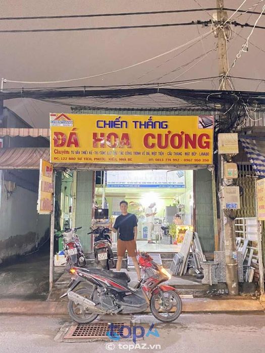 Đá Hoa Cương Chiến Thắng - Địa chỉ thi công uy tín chất lượng tại Huyện Nhà Bè