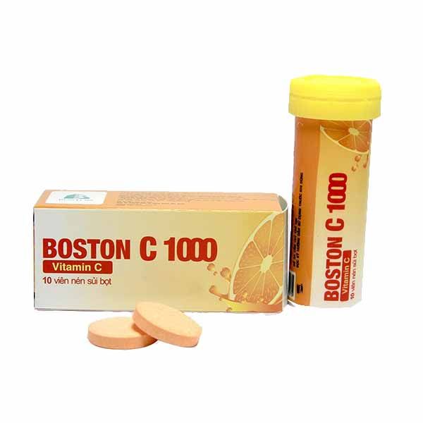 Hình ảnh thực tế Viên sủi Boston C 1000 - Thiết kế sang trọng, tiện lợi