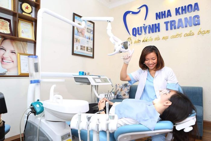Không gian hiện đại tại Nha khoa Quỳnh Trang