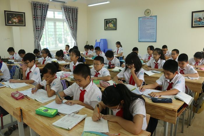Góc nhìn toàn cảnh về cơ sở vật chất hiện đại tại Trường THCS Văn Quán