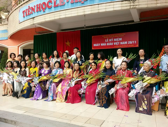 Hình ảnh ấn tượng về khuôn viên Trường THCS Lê Hồng Phong