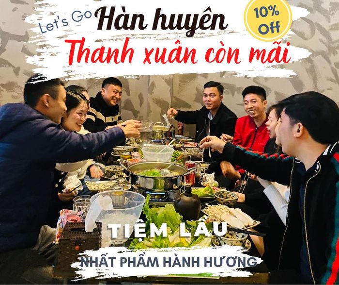 Không gian thưởng thức ẩm thực độc đáo tại Tiệm lẩu Nhất Phẩm Hành Hương