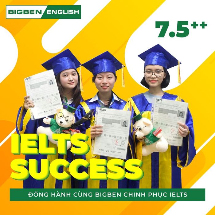 Hình ảnh lớp học IELTS chất lượng cao tại Bigben English