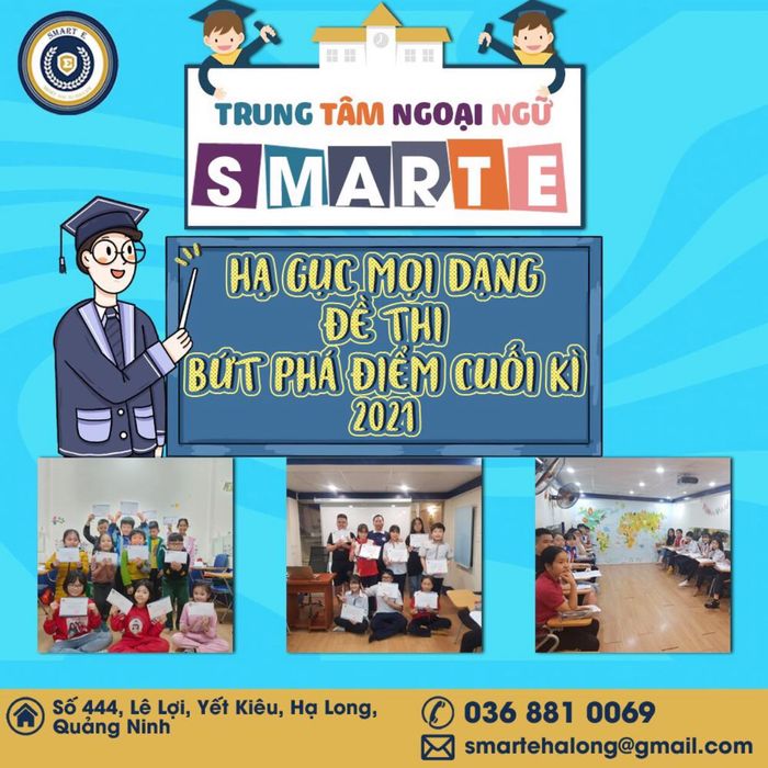 Hình ảnh học viên tại Trung tâm ngoại ngữ Smart E