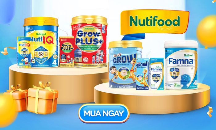 Bức ảnh đầu tiên về NutiFood - Tinh hoa dinh dưỡng thuần Việt