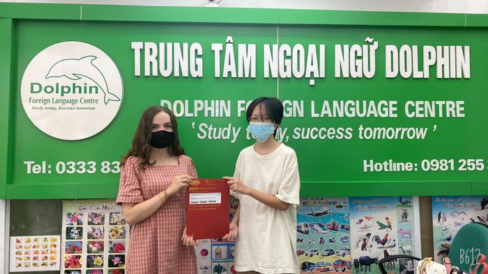 Hình ảnh lớp học tại Trung tâm Ngoại Ngữ Dolphin