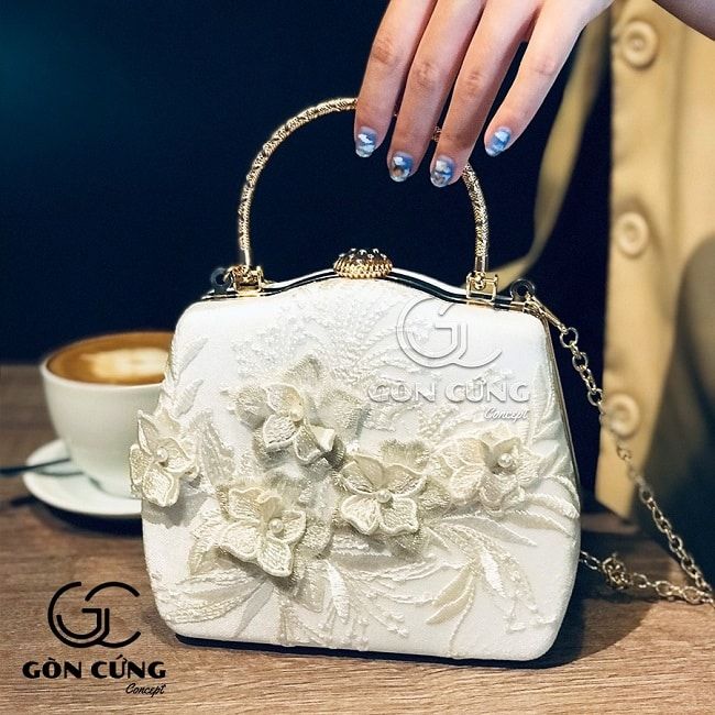 Túi Xách Gòn Cứng Concept - Tinh hoa thêu truyền thống