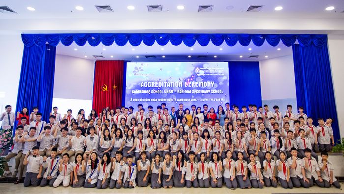 Hình ảnh đầu tiên về không gian học tập tại THCS - THPT Ban Mai