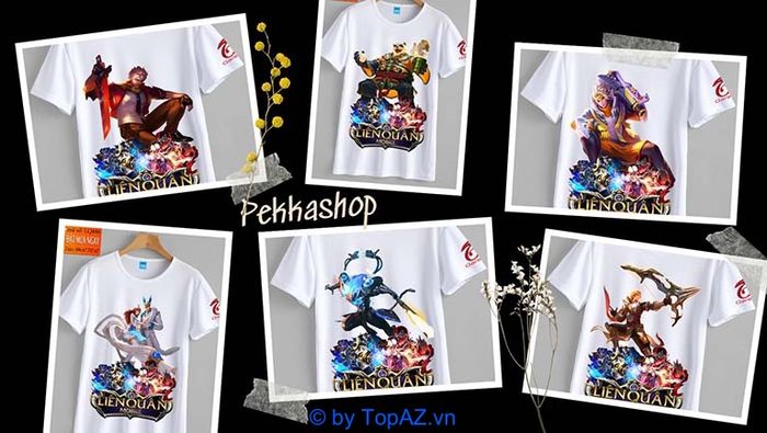 Xưởng in áo thun game theo yêu cầu tại TP.HCM - Nơi hội tụ đam mê game thủ