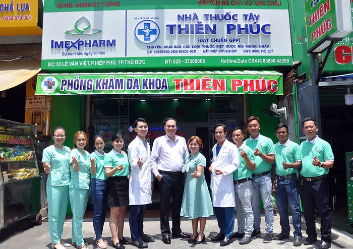 Hình ảnh thực tế Phòng Khám Đa Khoa Thiên Phúc