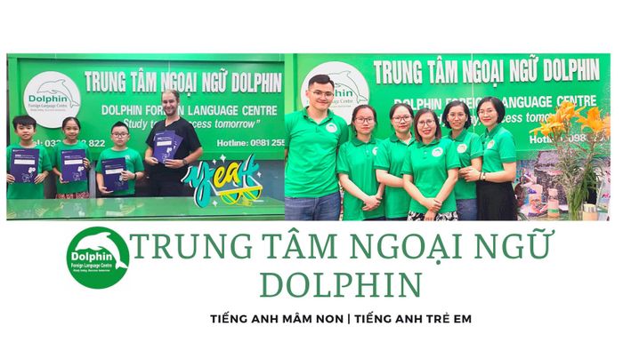 Hình ảnh không gian học tập tại Trung tâm Ngoại Ngữ Dolphin