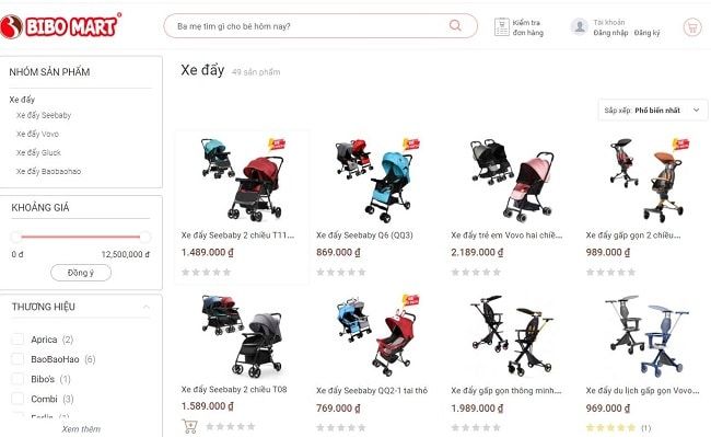 Bibo Mart - Địa chỉ vàng cho các sản phẩm xe đẩy trẻ em chất lượng tại TP.HCM