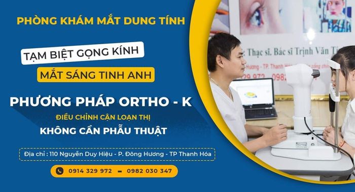 Hình ảnh đội ngũ y bác sĩ chuyên nghiệp tại Phòng khám Mắt Dung Tính