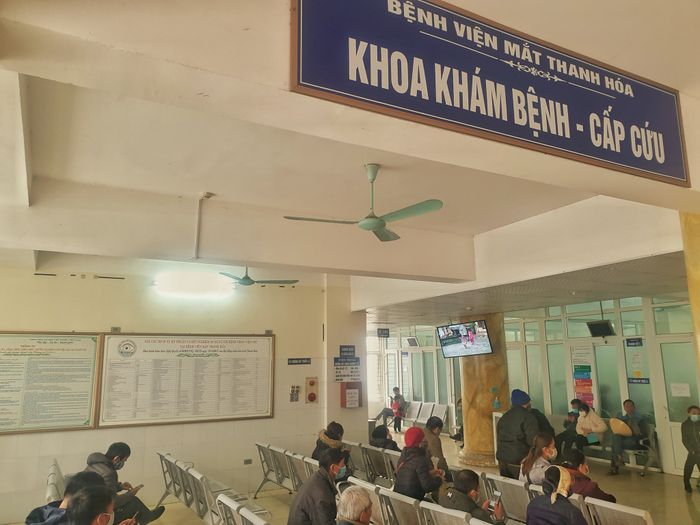 Hình ảnh phòng khám hiện đại và tiện nghi tại Bệnh viện Mắt Thanh Hóa