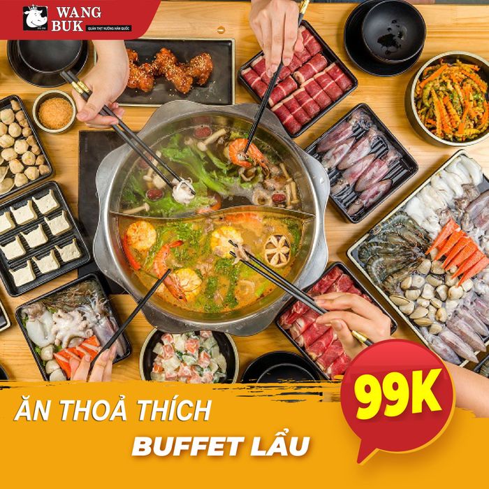 WANG WANG - Góc ảnh buffet đầy màu sắc
