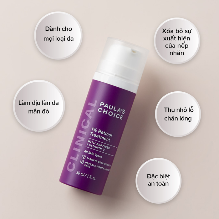 Hình ảnh thực tế Serum Paula's Choice Clinical 1% Retinol
