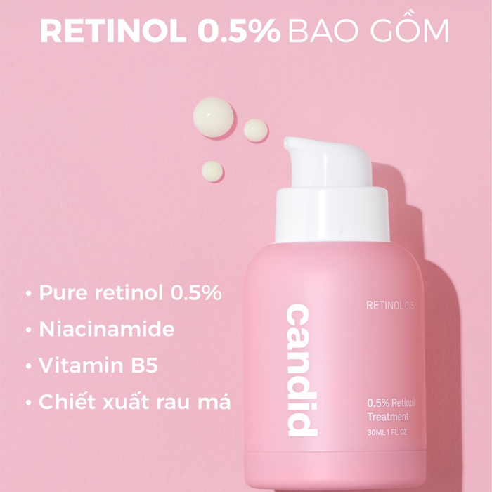 Hình ảnh Serum Retinol 0.5% CANDID