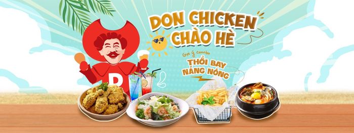 Don Chicken Hà Nội - Không gian ẩm thực Hàn Quốc đầy màu sắc
