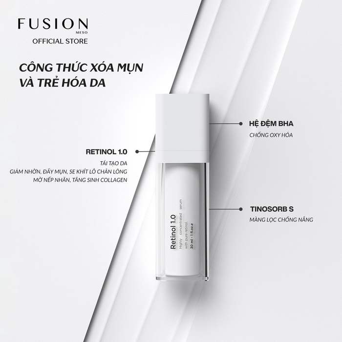 Hình ảnh thực tế Tinh Chất Fusion Retinol 1.0%