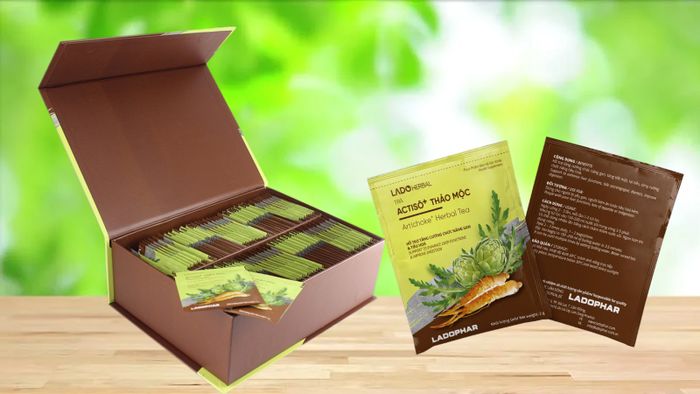 Hình ảnh Trà Actisô+ Thảo Mộc - Sản phẩm cao cấp từ sự kết hợp hài hòa giữa actiso và các thảo dược quý hiếm