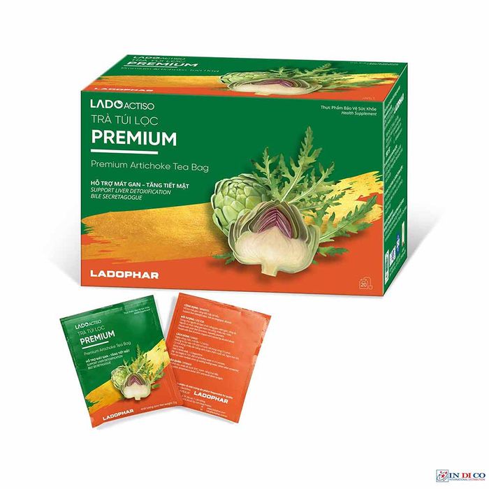 Hình ảnh Trà Actiso túi lọc Premium - Sản phẩm chất lượng cao với quy trình sản xuất nghiêm ngặt, đem đến hiệu quả vượt trội cho người dùng