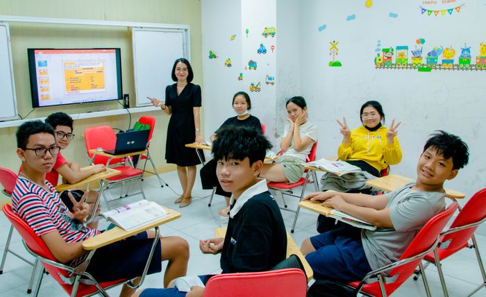 Không gian học tập sáng tạo tại Anh Ngữ Galaxy