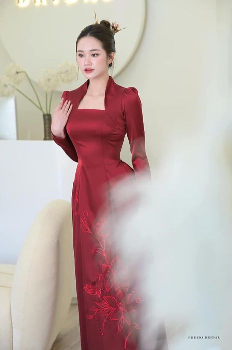 Diamond Wedding - BST áo dài lụa đào
