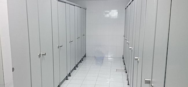 Hình ảnh thi công vách ngăn tiêu biểu của 3V GROUP