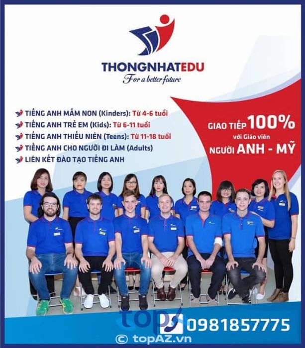 Trung Tâm Ngoại Ngữ Thống Nhất - Nơi ươm mầm tài năng Anh ngữ