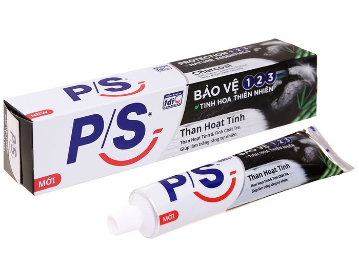 Bộ sưu tập hình ảnh Kem P/S Bảo Vệ 123 Than Hoạt Tính - Thiết kế sang trọng