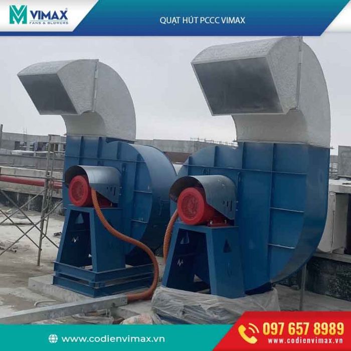 Hình ảnh dây chuyền sản xuất quạt công nghiệp đạt chuẩn quốc tế tại Vimax