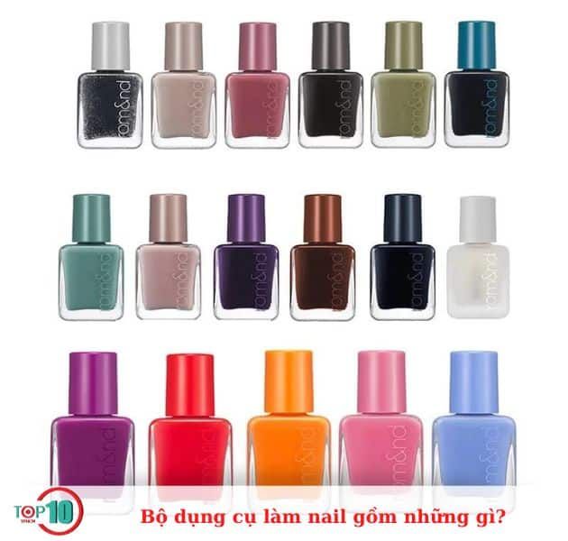 Bộ sơn móng nghệ thuật