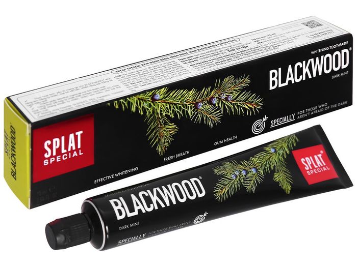 Hình Ảnh Thực Tế Kem Splat Blackwood Special Phiên Bản Nga