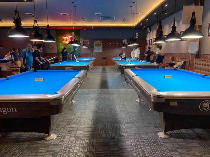 Không gian sang trọng tại KISS Billiards & Lounge