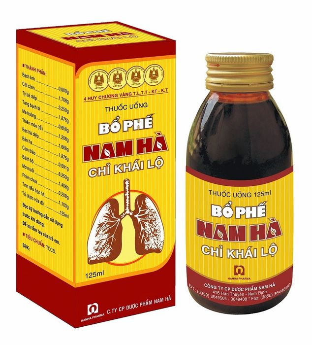 Hình ảnh Thuốc ho bổ phế Nam Hà - Giải pháp trị ho từ thảo dược