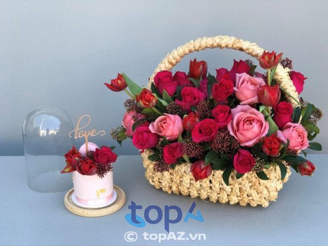 Những lẵng hoa sinh nhật tinh tế nhất tại quận Hoàn Kiếm