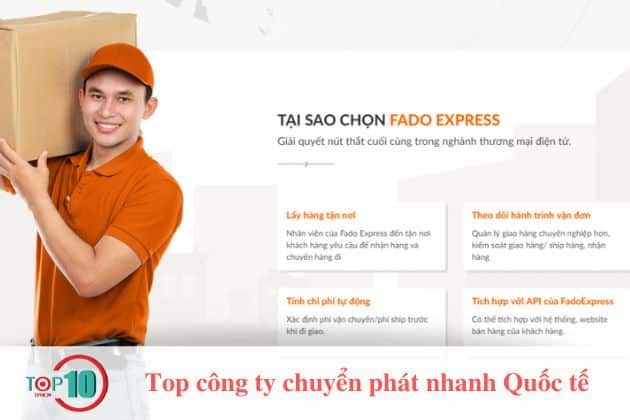 Fado Express - Đồng hành cùng hành trình vận chuyển xuyên biên giới