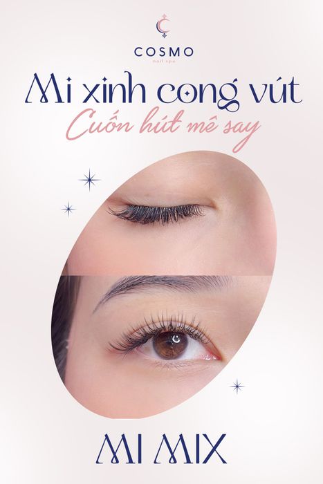 Không gian sang trọng tại Cosmo Nail Spa