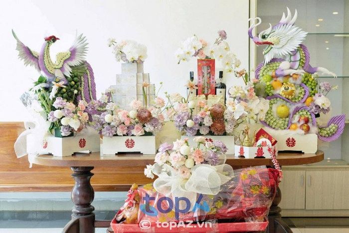 Trần Hiệp Wedding - Địa chỉ vàng cho mâm quả cưới hỏi cao cấp tại Buôn Ma Thuột