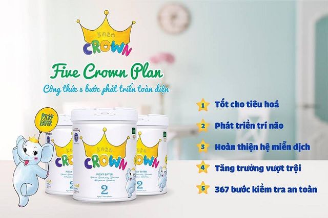 Hình ảnh chi tiết sữa Koko Crown Picky Eater - người bạn đồng hành của trẻ biếng ăn