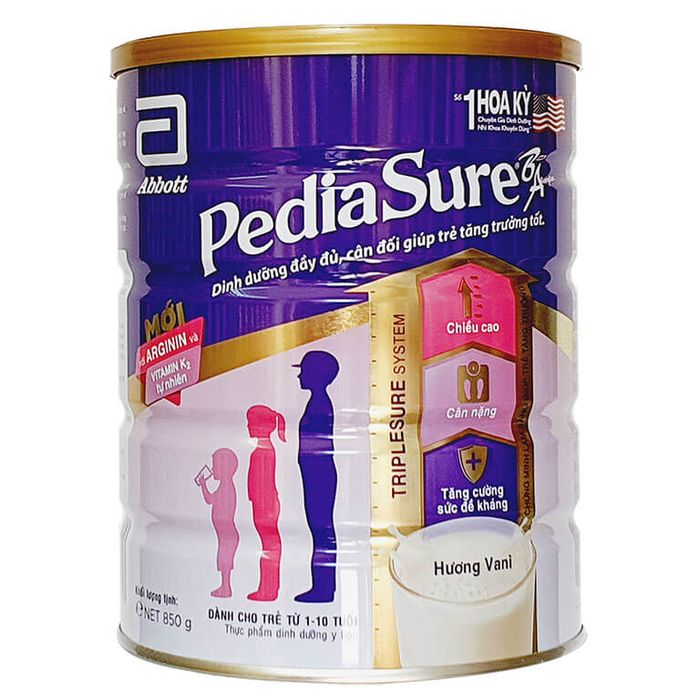 Hình ảnh sữa Pediasure BA chính hãng từ Abbott Hoa Kỳ
