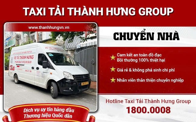 Dịch vụ chuyển nhà trọn gói Thành Hưng