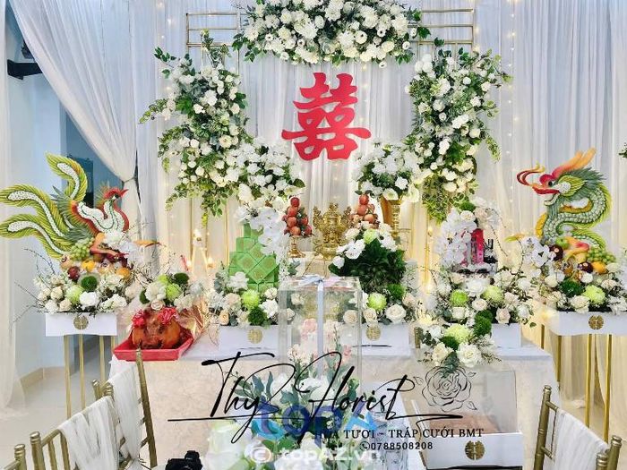 Thy Flower & Wedding - Địa chỉ vàng cho mâm quả cưới hỏi cao cấp tại Buôn Ma Thuột