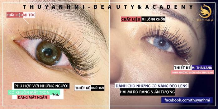 Thùy Anh Mi - Bộ sưu tập hình ảnh mi nối đẹp tự nhiên