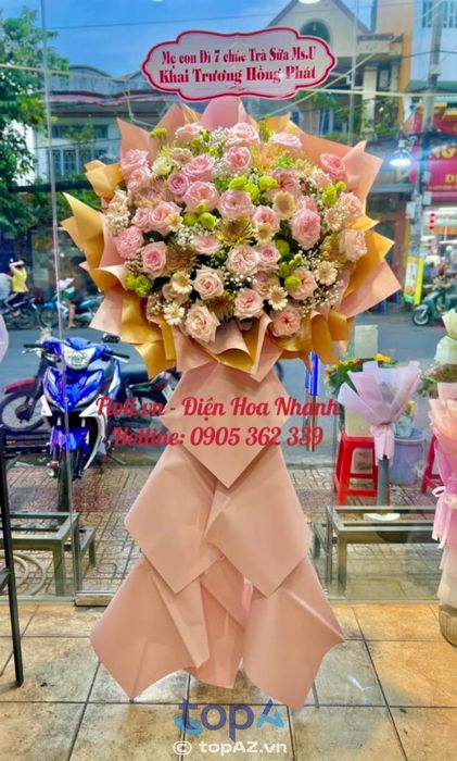 Dịch vụ đặt hoa khai trương cao cấp giá tốt nhất TP.HCM - Thiết kế riêng theo yêu cầu