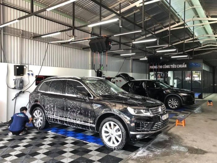Quy trình rửa xe chuyên nghiệp tại TA CAR CARE - SGCB Bình Thuận