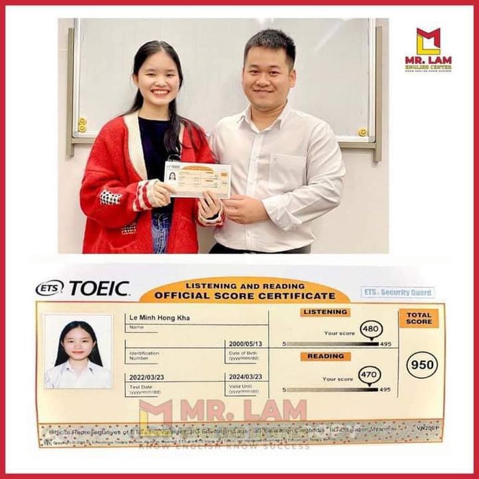 Khoảnh khắc truyền cảm hứng từ lớp học Thầy Lam TOEIC